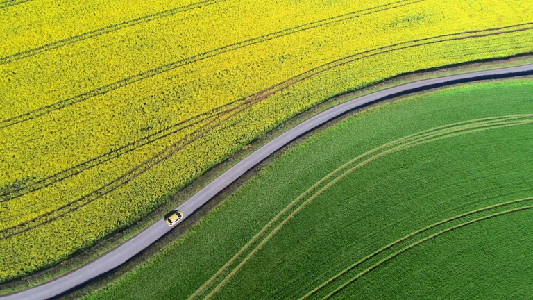Yellow car