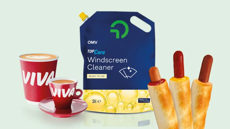 VIVA Coffee, Hotdogs and Windscreen Cleaner