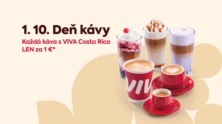 Different types of coffee from VIVA