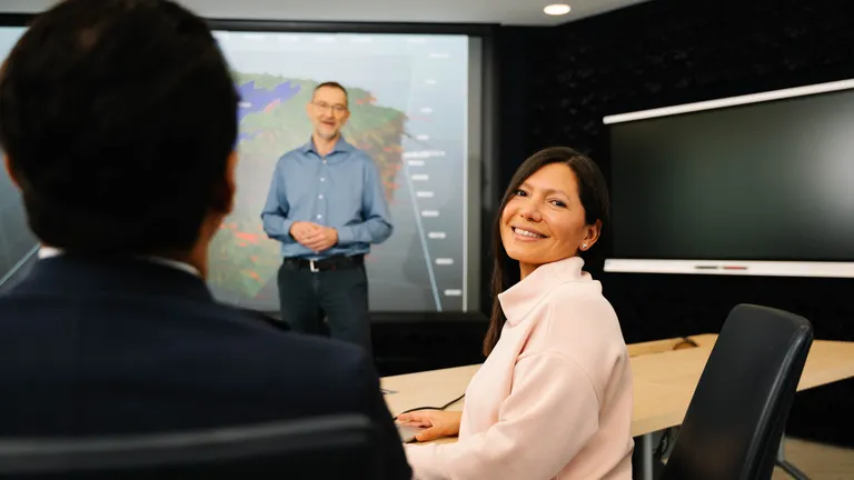woman acquisition team
