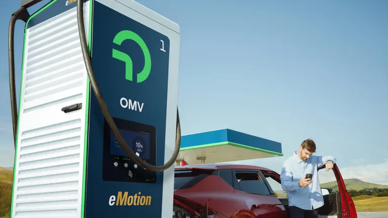 Charging location eMotion OMV